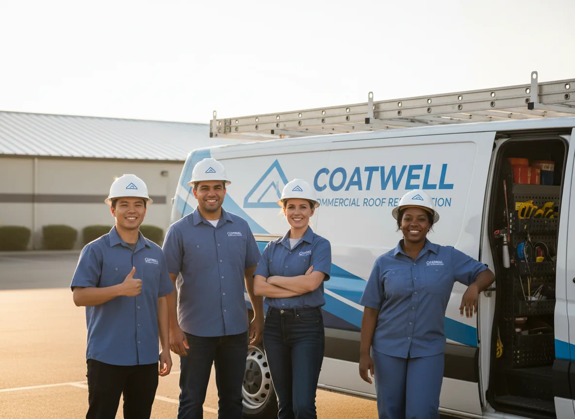 Commercial roof coating company in South Roxana, IL